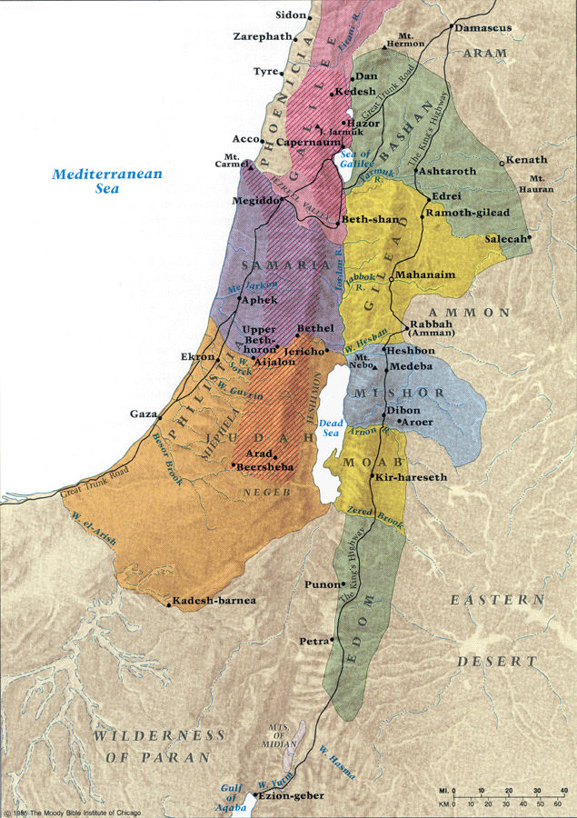 Old Testament Map Of Canaan journeys of abraham N52